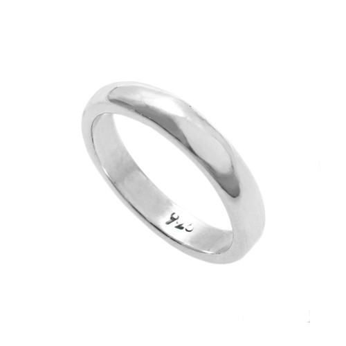 925 Sterling Silver 3mm Plain Baby/Child Band Ring Size 1-5