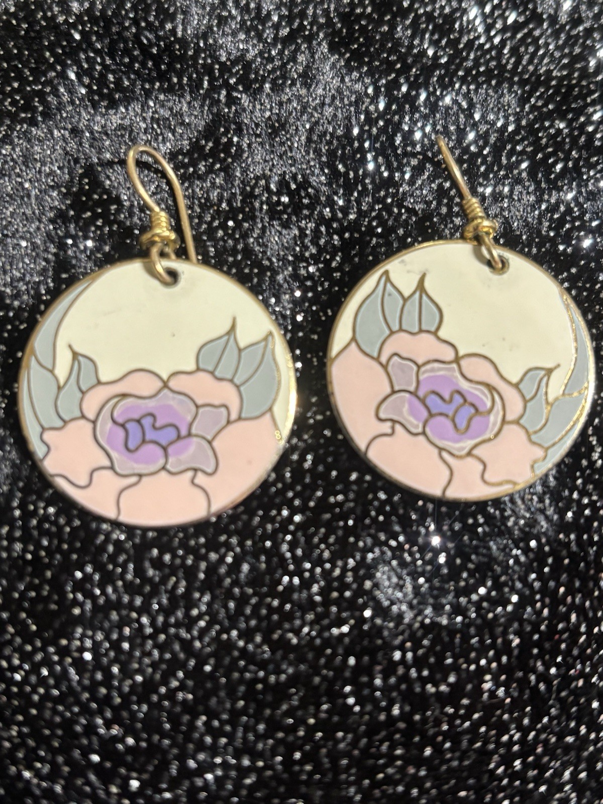 Laurel Burch Garden Rose Earrings