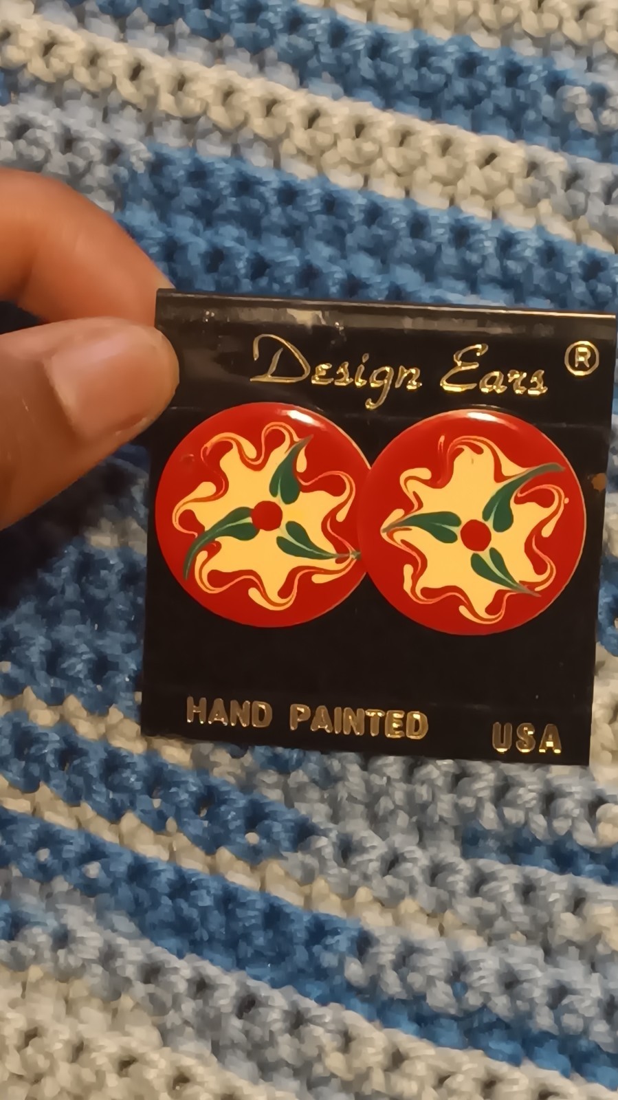 Hand Painted Earrings