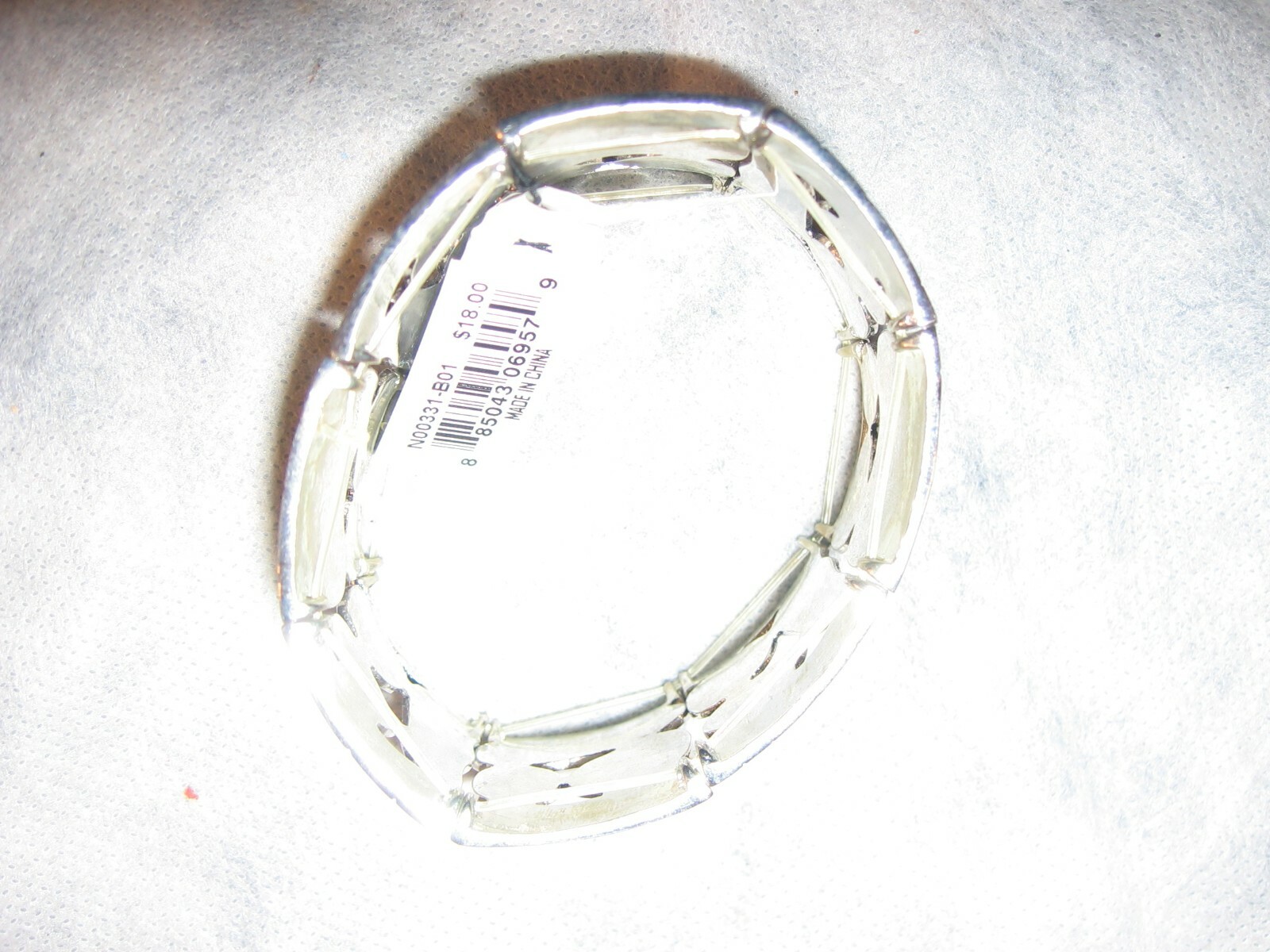 a.n.a 2 inch wide metal braclet N00331-B01