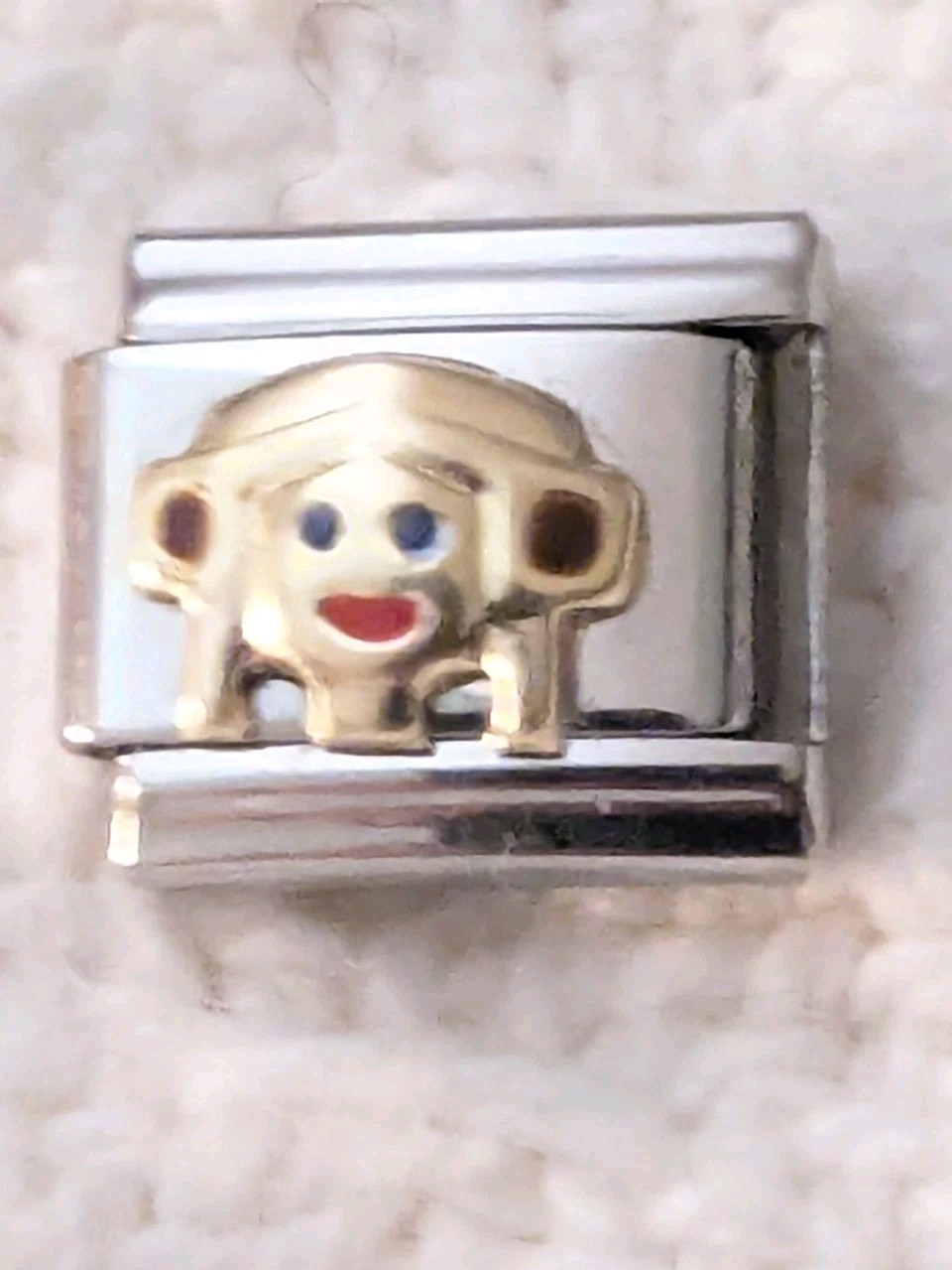 Authentic UD Unodomani Daughter Girl Italian Charm 9mm Link A167
