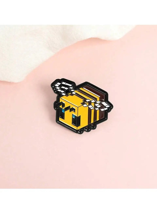 1pc Cute Bee Brooch Metal Pin Accessory Adorable Outfit Gift for Women – NEW