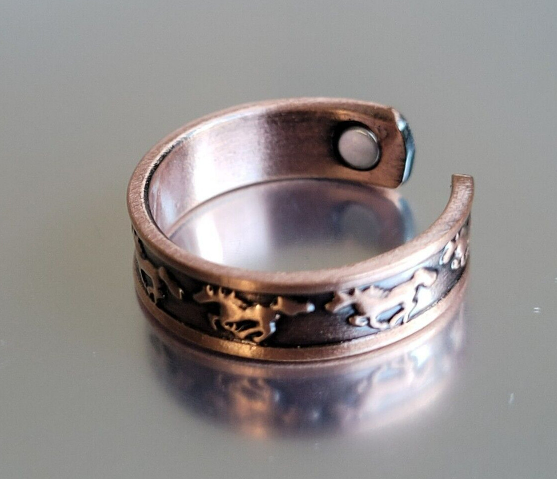 Pure Copper Magnetic Ring – Arthritis Adjustable Ring Horses