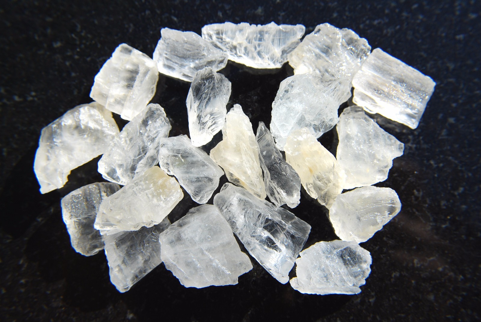 CHARGED Danburite / Petalite 2 Crystal Pendant + 20″ Stainless Steel Chain