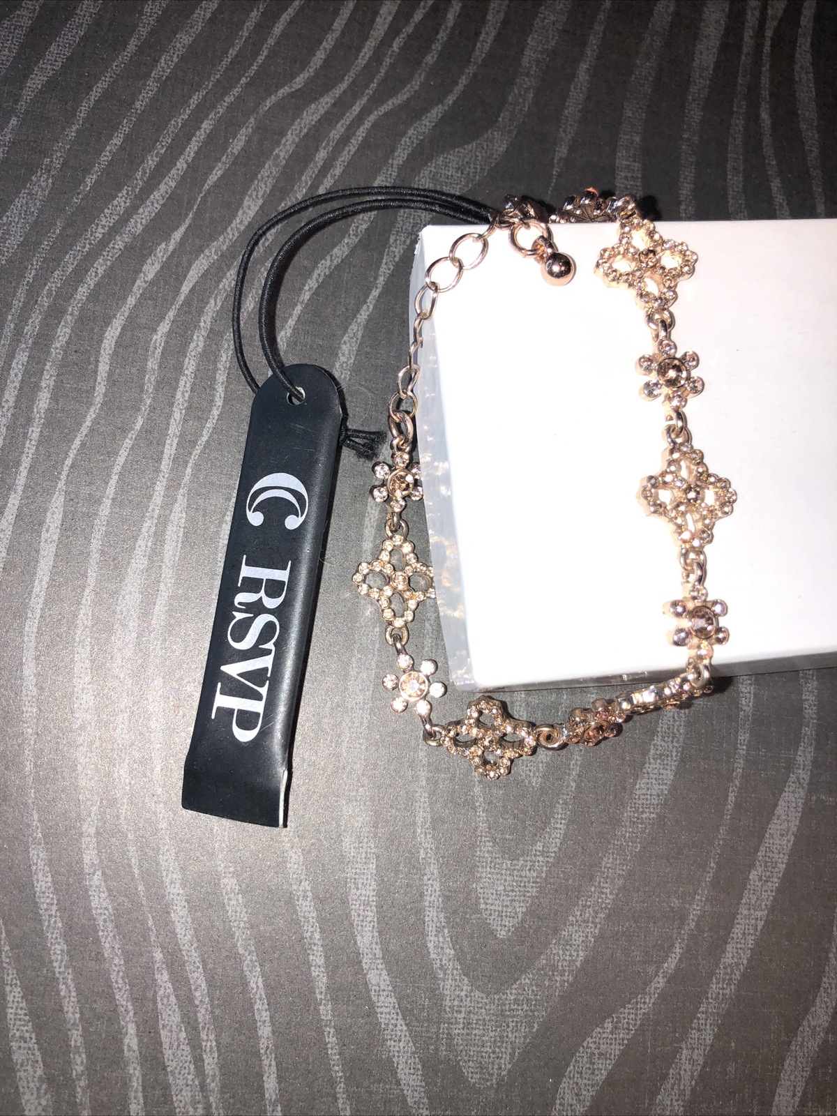 Rose Gold Tone Bracelet RSVP 6.5 – 8.5 Inches Brand New With Tags