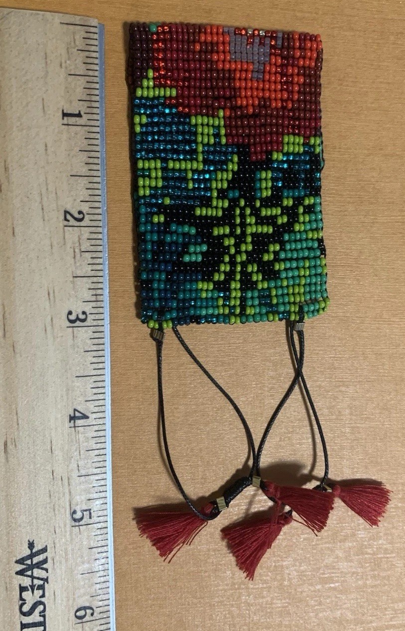 Beaded Bead Bracelet Wide, Colorful Tassels (Green, Red, Black, Etc.)