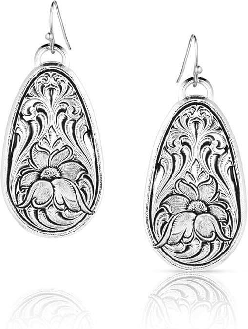 Montana Silversmiths Wildflower Impressions Earrings