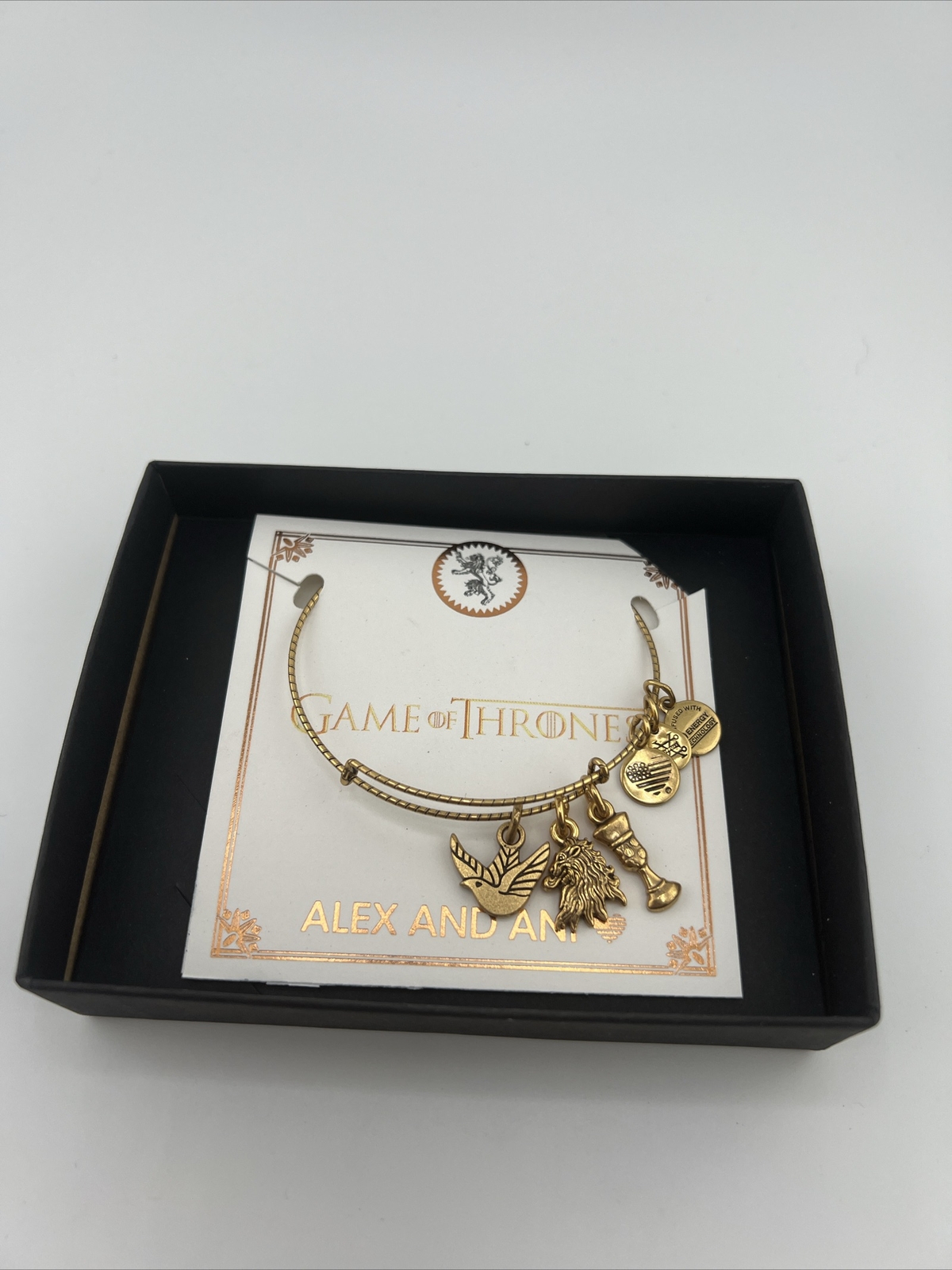 Alex and Ani Game of Thrones Lannister Bangle Gold AS19GOT03RG