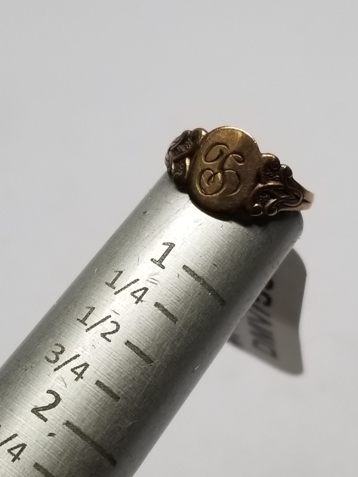 FA10047 Gold Filled Baby Ring, Size 0.25?