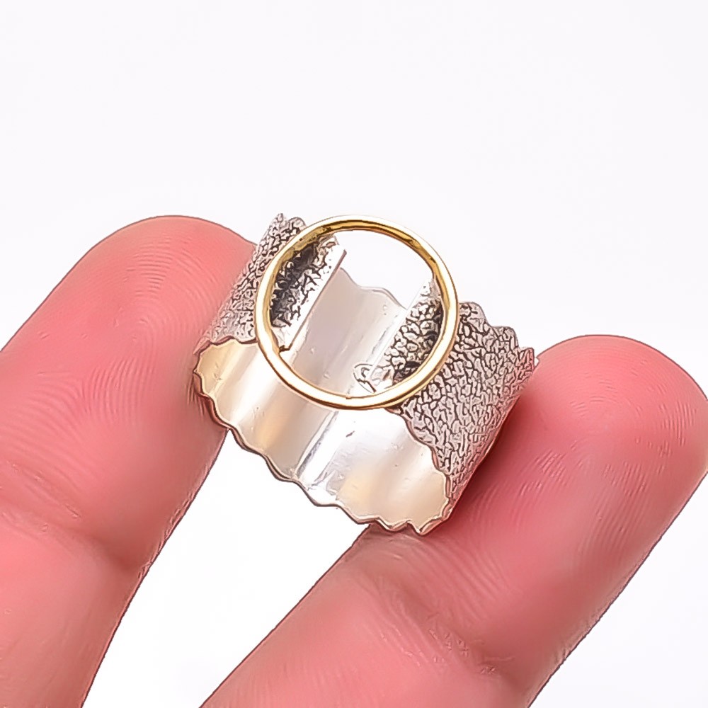 Rhodochrosite – Argentina Oxidised 925 Sterling Silver Ring S.8.5 R7