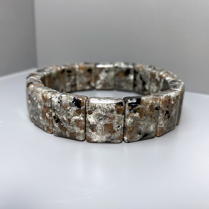 Yooperlite Sodalite UV Reactive Flame Stone Healing Women Men Stretch Bracelet
