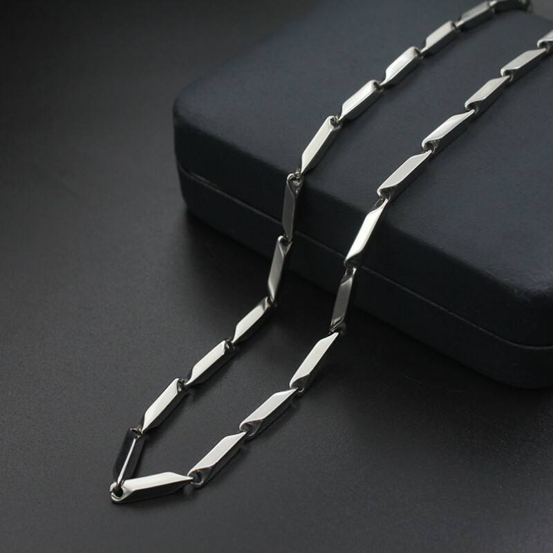 Stainless Steel 60 cm (23.6 in) 2 mm Rhombus Chain with lobster clasp