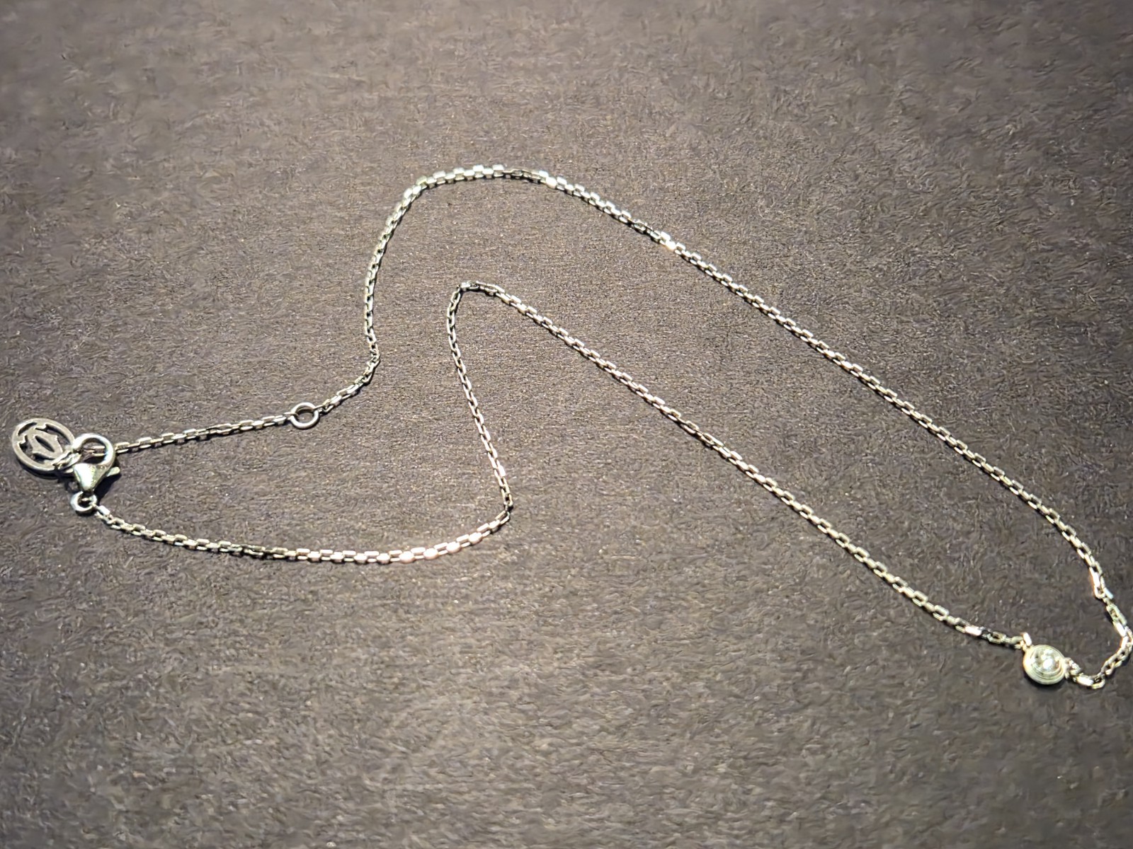 Cartier d’Amour Necklace 18K Diamond Box