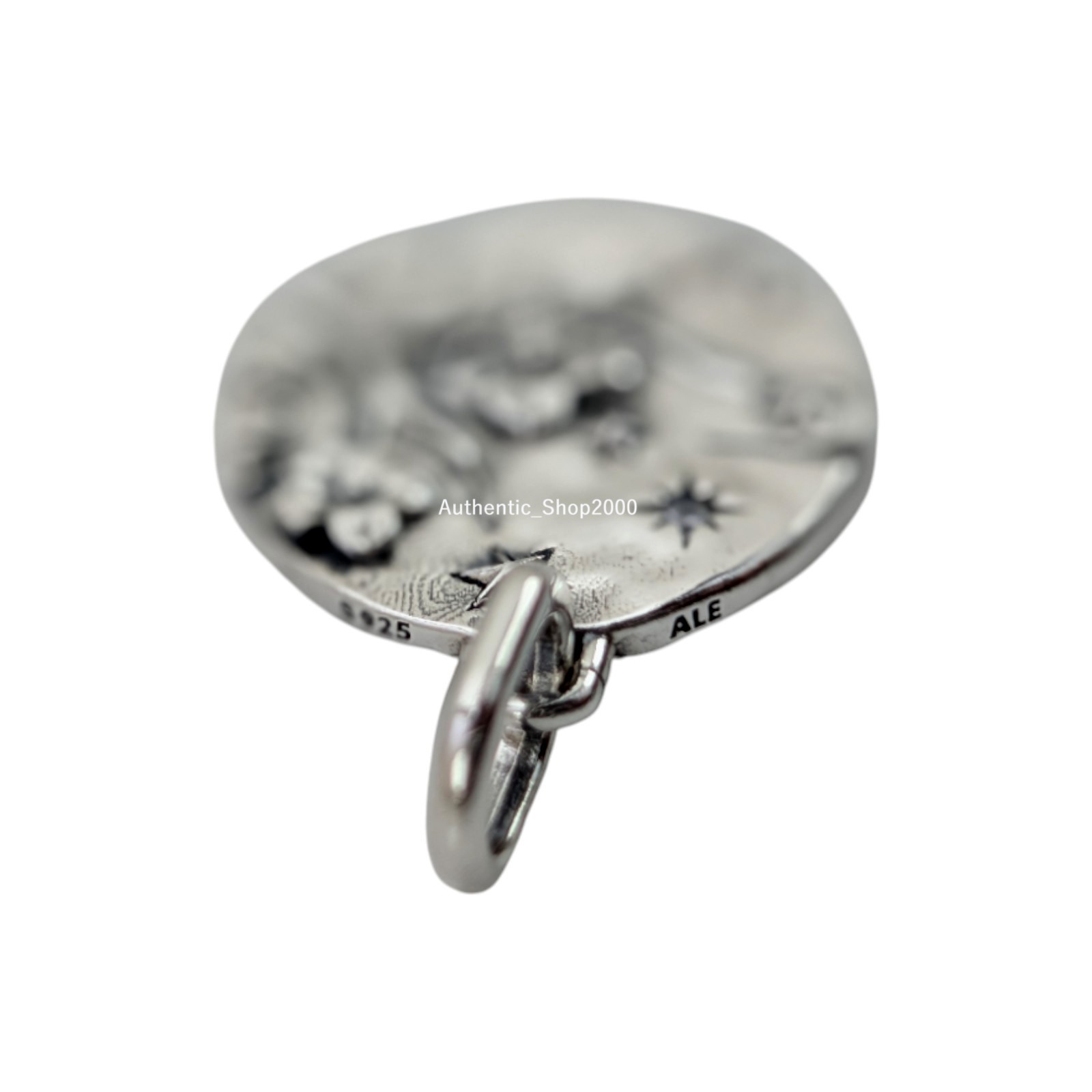 New 100% Authentic PANDORA 925 Cherry Blossom Medallion Coin Charm 794085C01