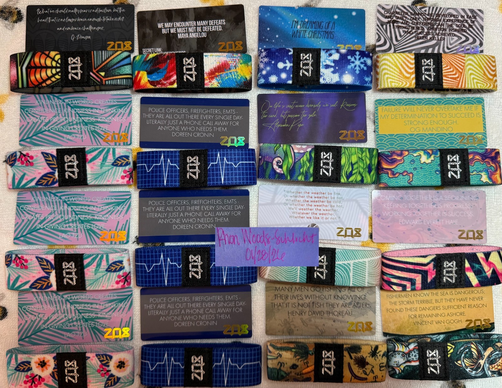 Zox Wristbands – NEW!