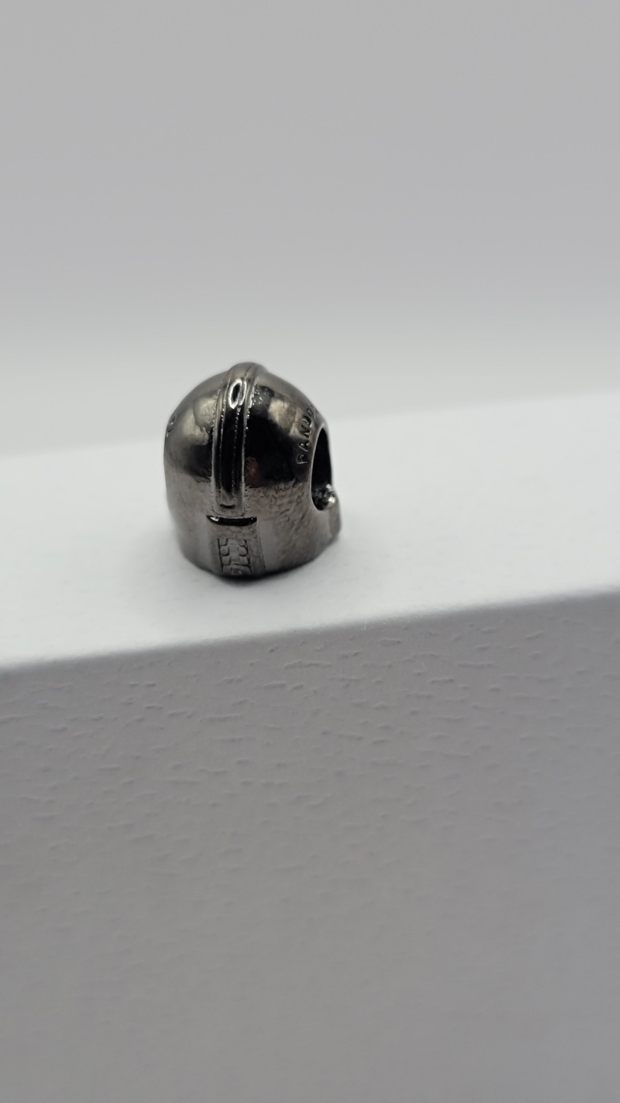Pandora 925 Disney Star Wars Mandalorian Helmet Charm w/ Box B96