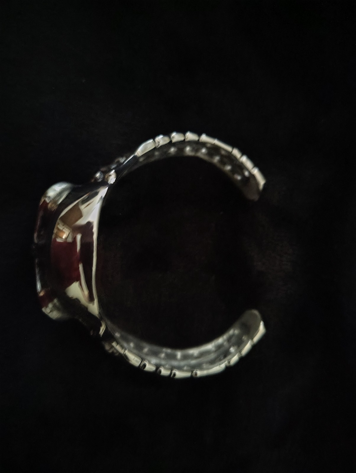 HUGE BADASS BIKER-Skull DESIGN Wrist Bangle. Stainless Steel!! MADE IN THE USA!