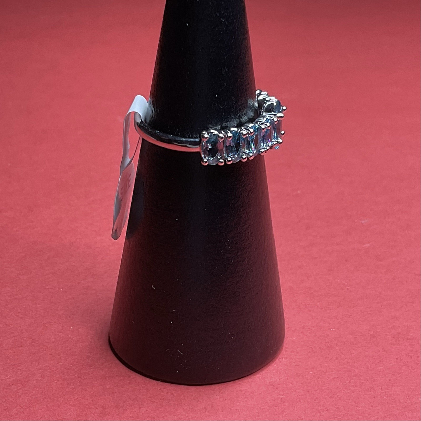 Bomb Party RBP5952 “Stunning Radiance” LC Spinel on Rhodium Size 9 Ring NWT