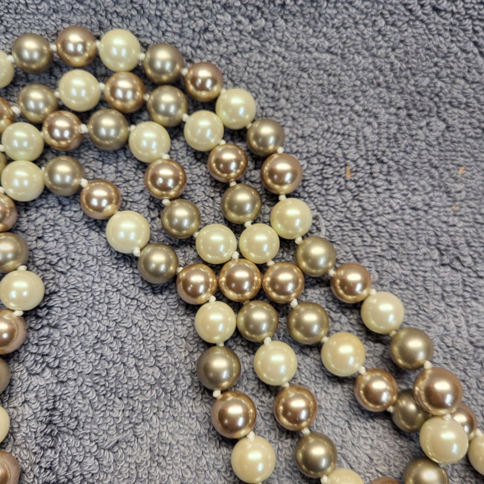 Party Jewelry Pearl Necklace Multicolored 30in