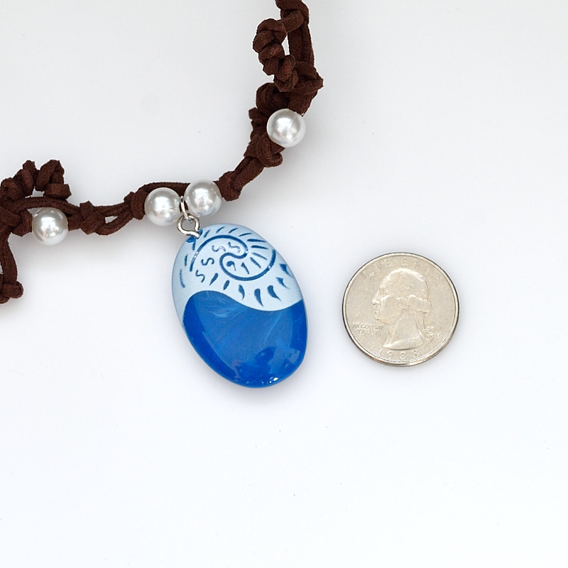 Princess Moana Necklace Pendant Heart of Te Fiti