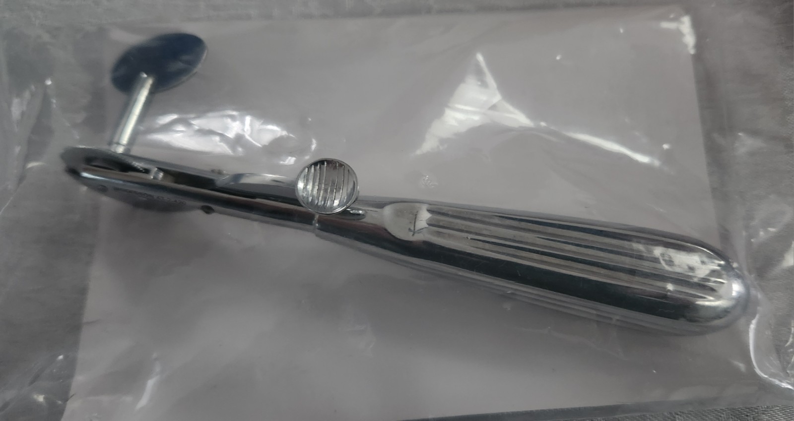 New Mckesson Ring Cutter 6-1/4 Inch Long Chrome Plated Stainless Steel 43-2-420.