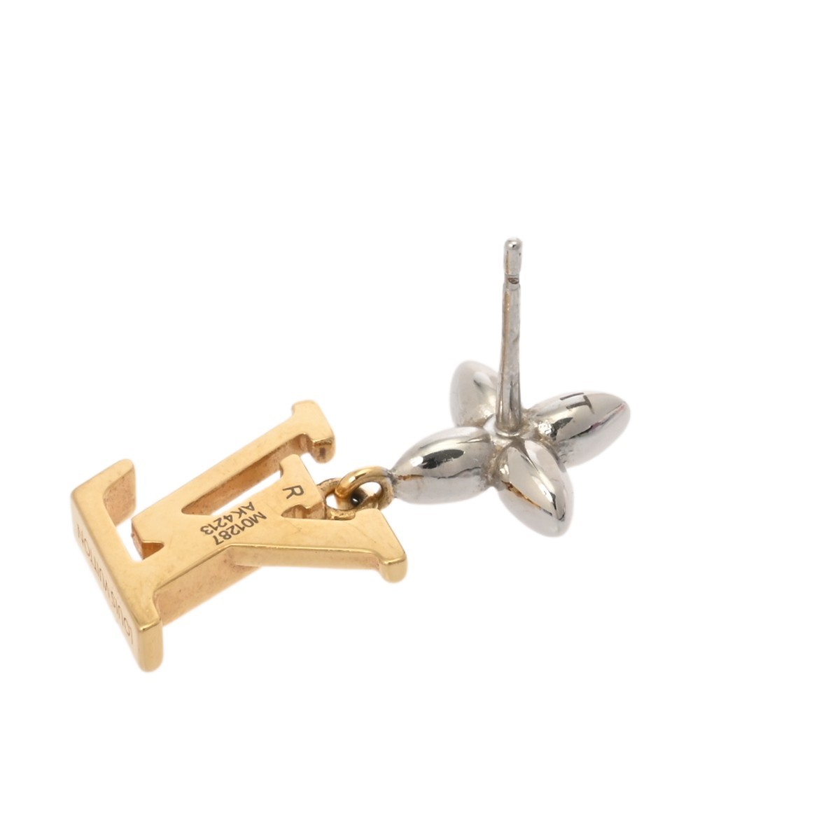LOUIS VUITTON Women Pierce metal M01287 Pandant LV Iconic