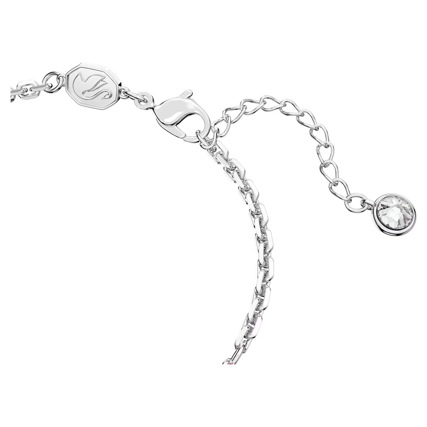 Swarovski Crystal Pop Swan Bracelet, Swan, Blue, Rhodium Plated 5650187