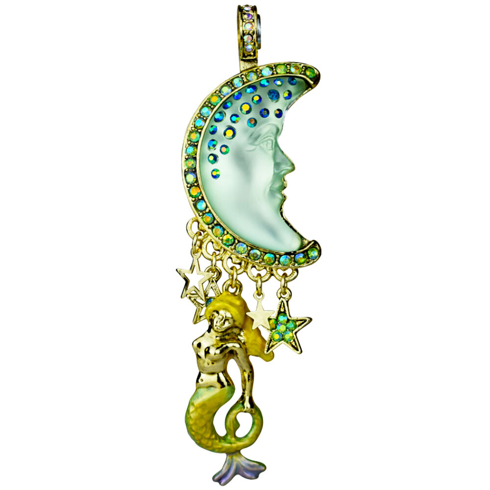 KIRKS FOLLY GODDESS MOON SHADOW MERMAID MAGNETIC ENHANCER goldtone
