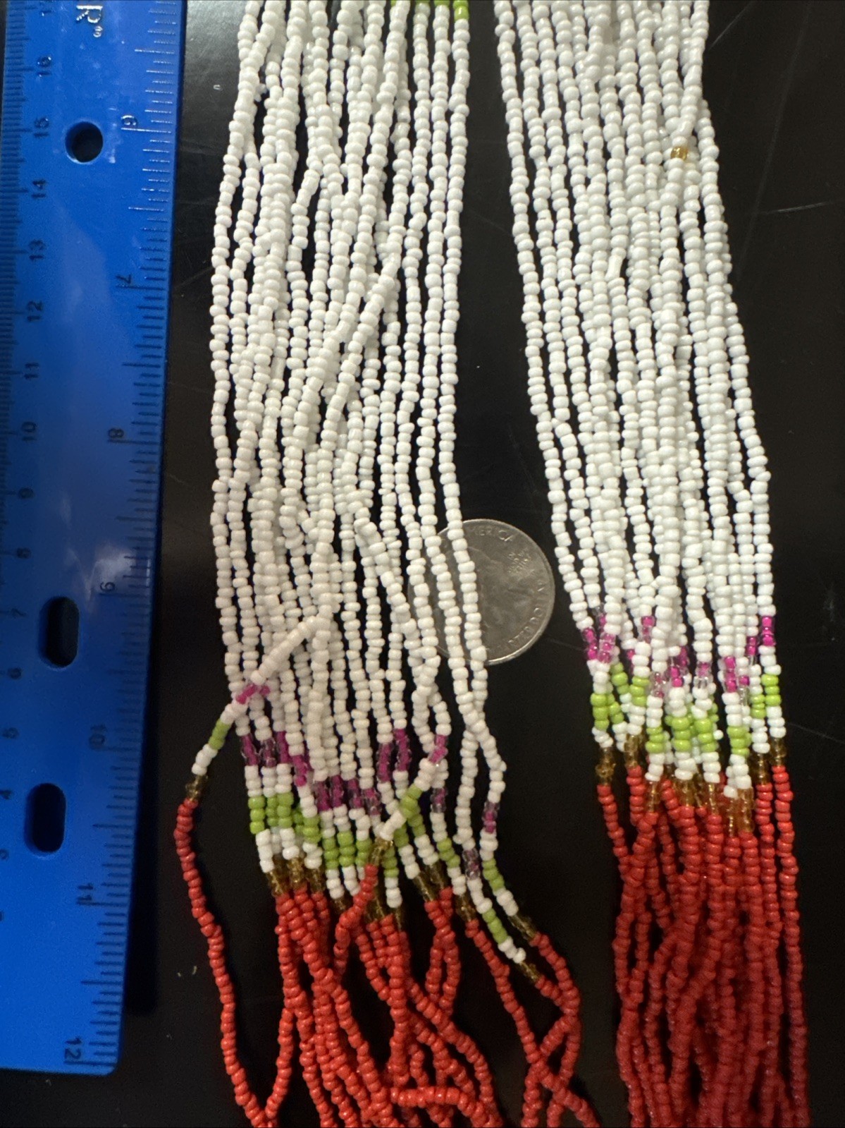Glass Beaded Multiple Layered Necklace