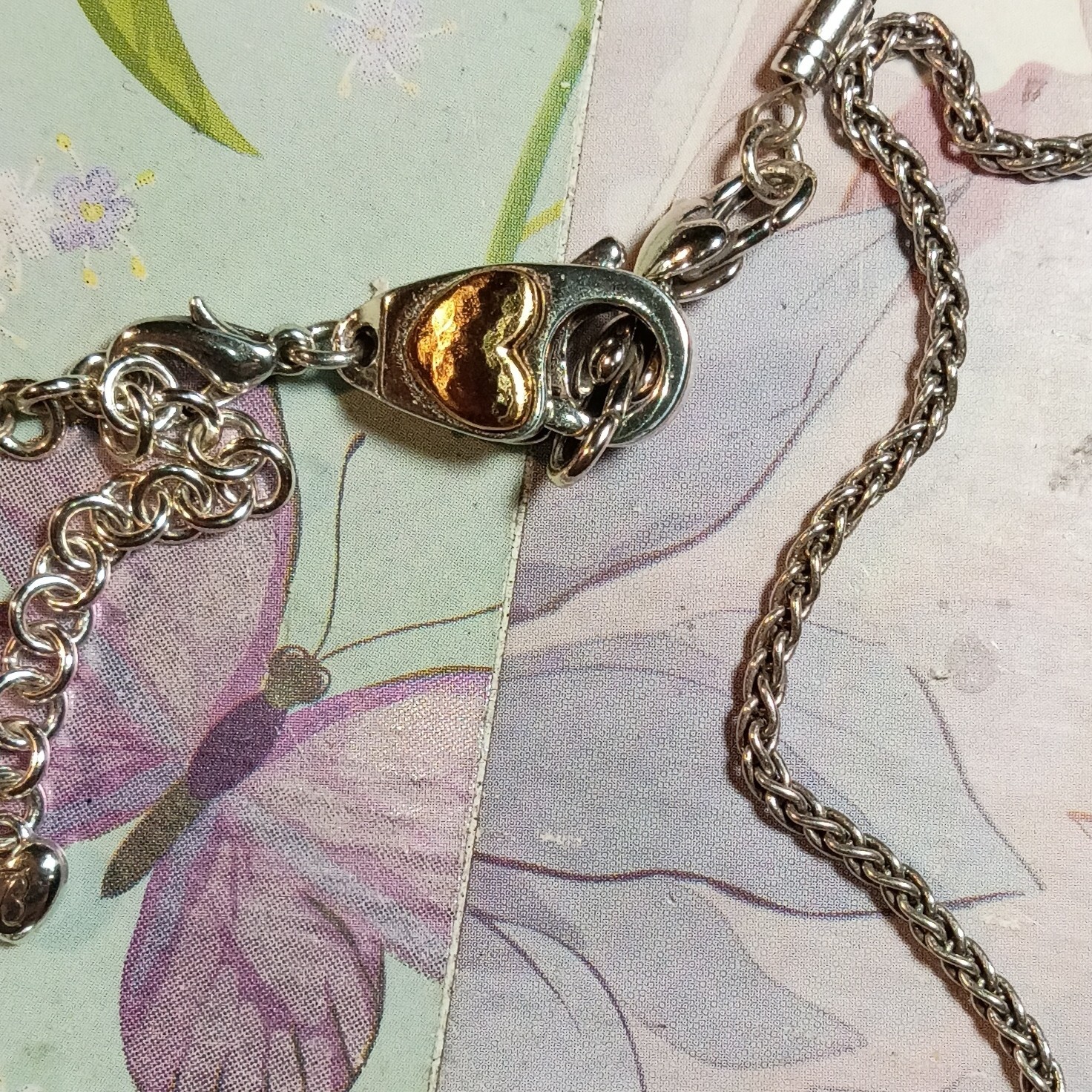 Brighton Opera Covertible Necklace Silver Tone Round W/ EXT Open Scrolled Pendan
