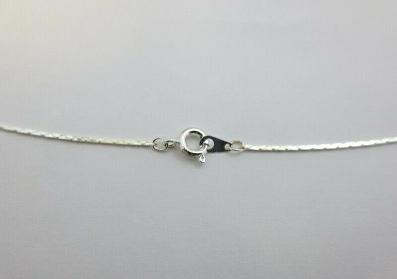 WHOLESALE LOT OF 5 STERLING SILVER EP 20 INCH COBRA NECKLACES