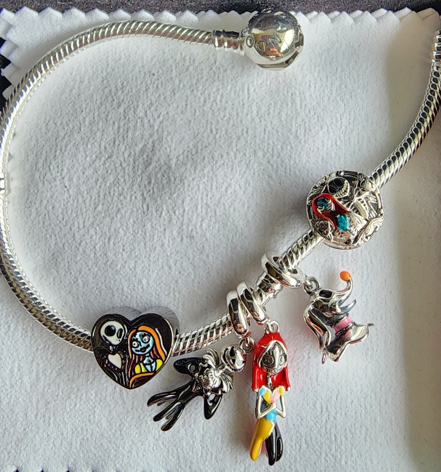 NEW Disney the Nightmare Before Christmas sterling silver charm for bracelet