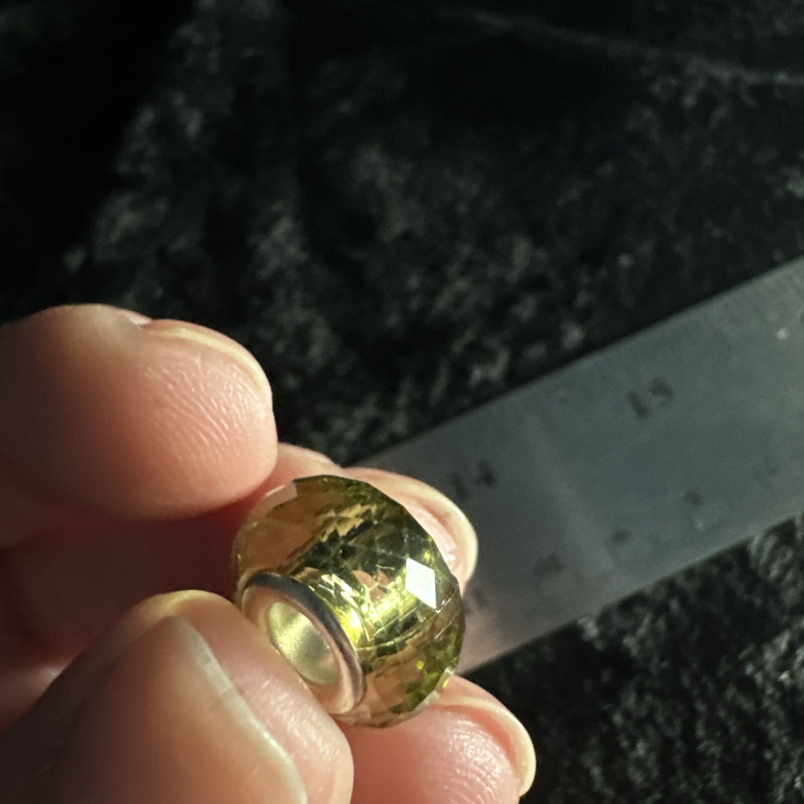 Glass And Plastic Metal Core Charms And Spacers