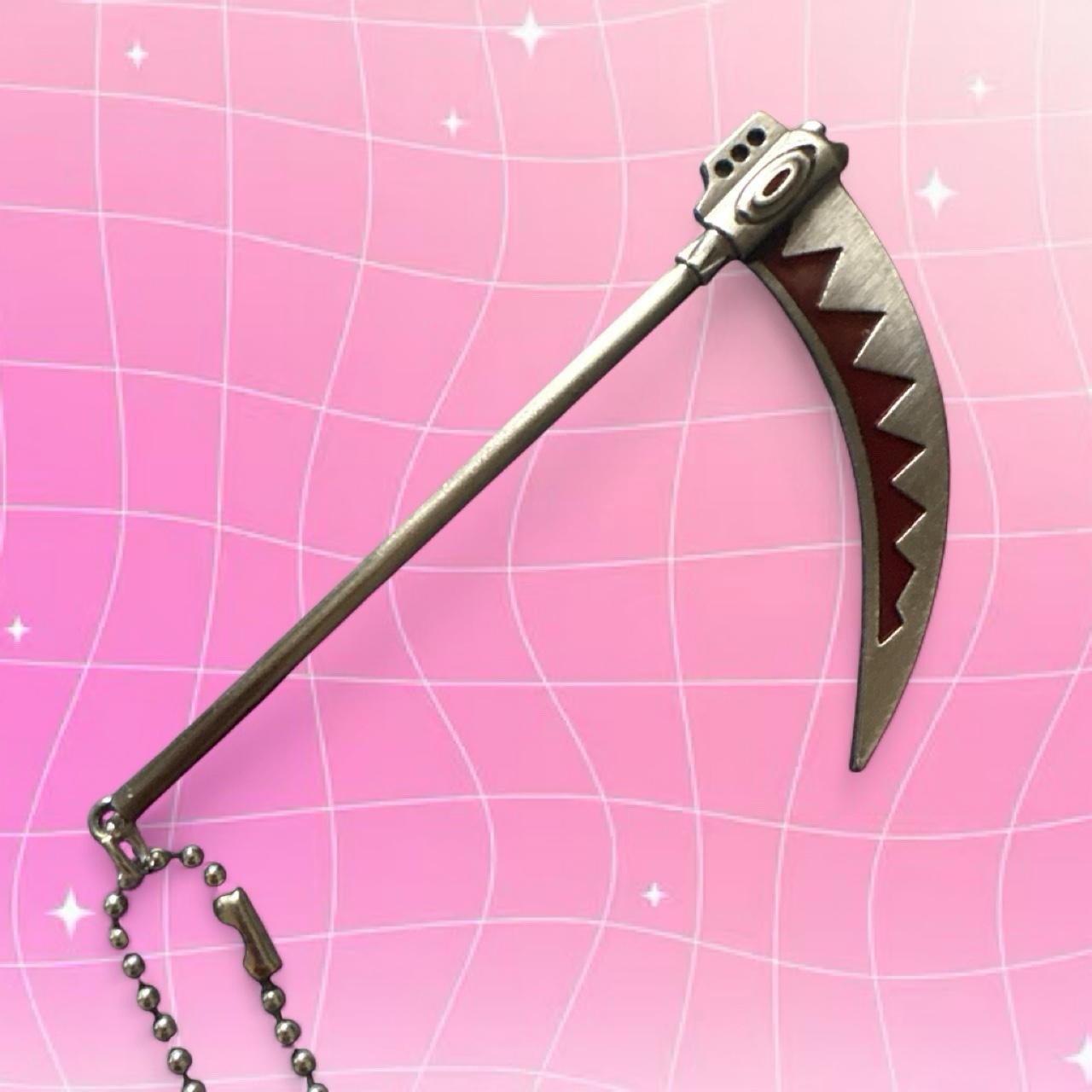 Soul Eater Maka Albarn Scythe Necklace Charm Pendant