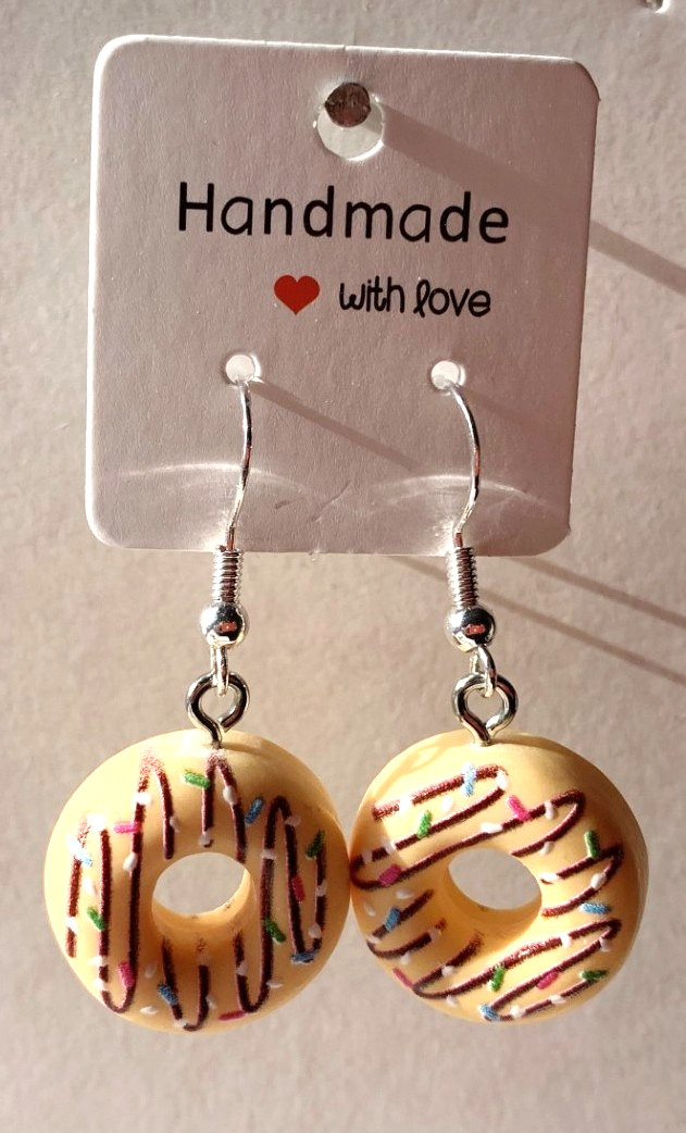 NOVELTY EARRINGS VARIOUS DESIGNS FOOD FRUIT ANIMALS WITH FREE ETC GIFT BAG 925