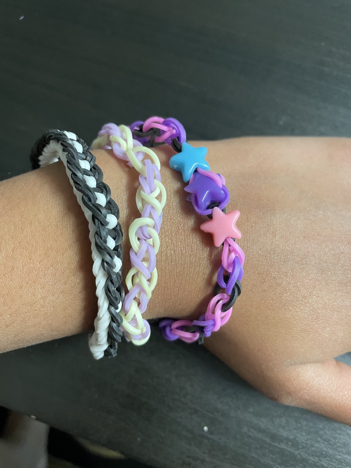 Handmade Rainbow Loom Bracelets, Perfect for Any Hands