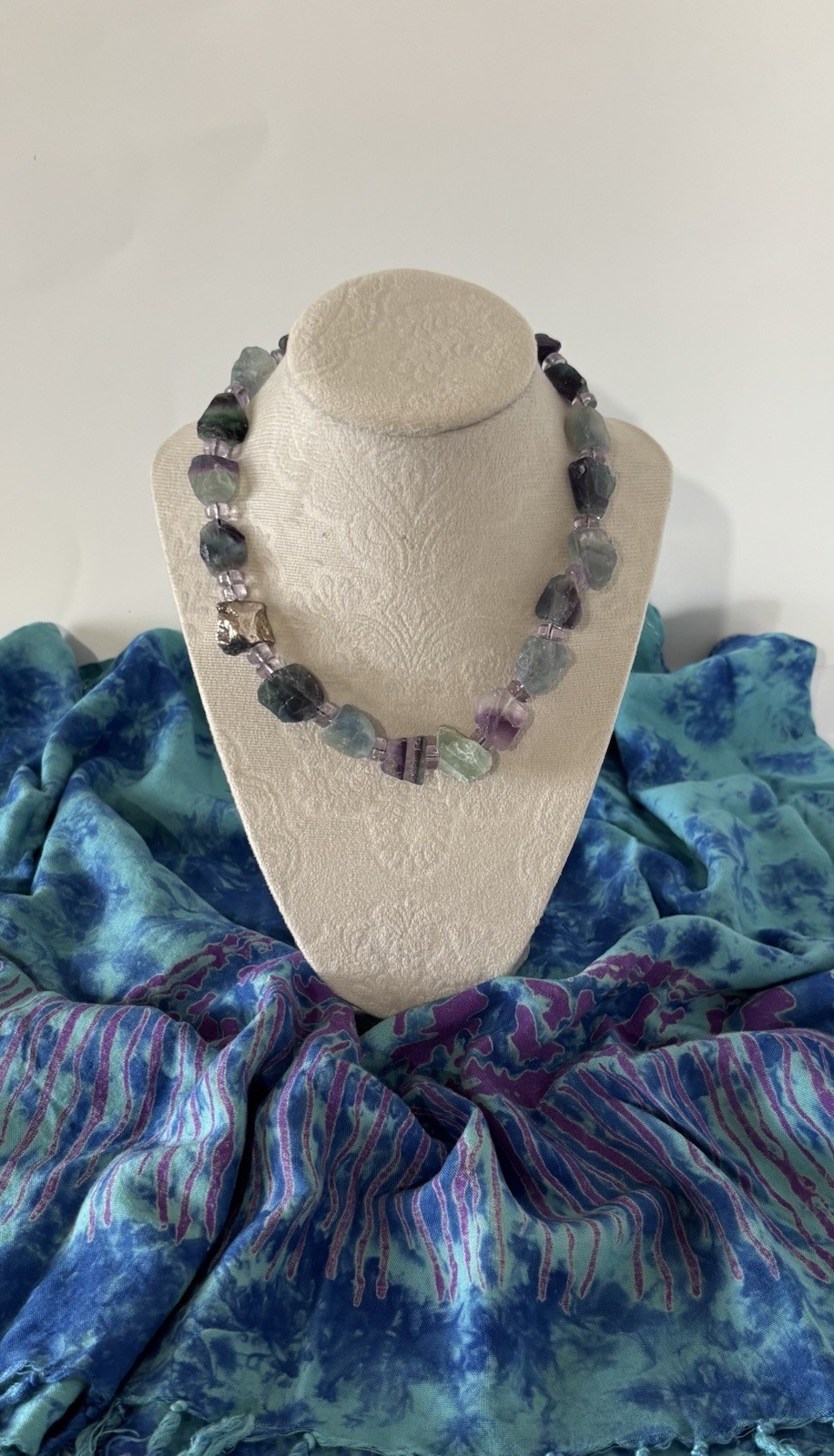Enchantingly Romantic Mermaid/Fairy/Boho Sea Colored Dream Necklace