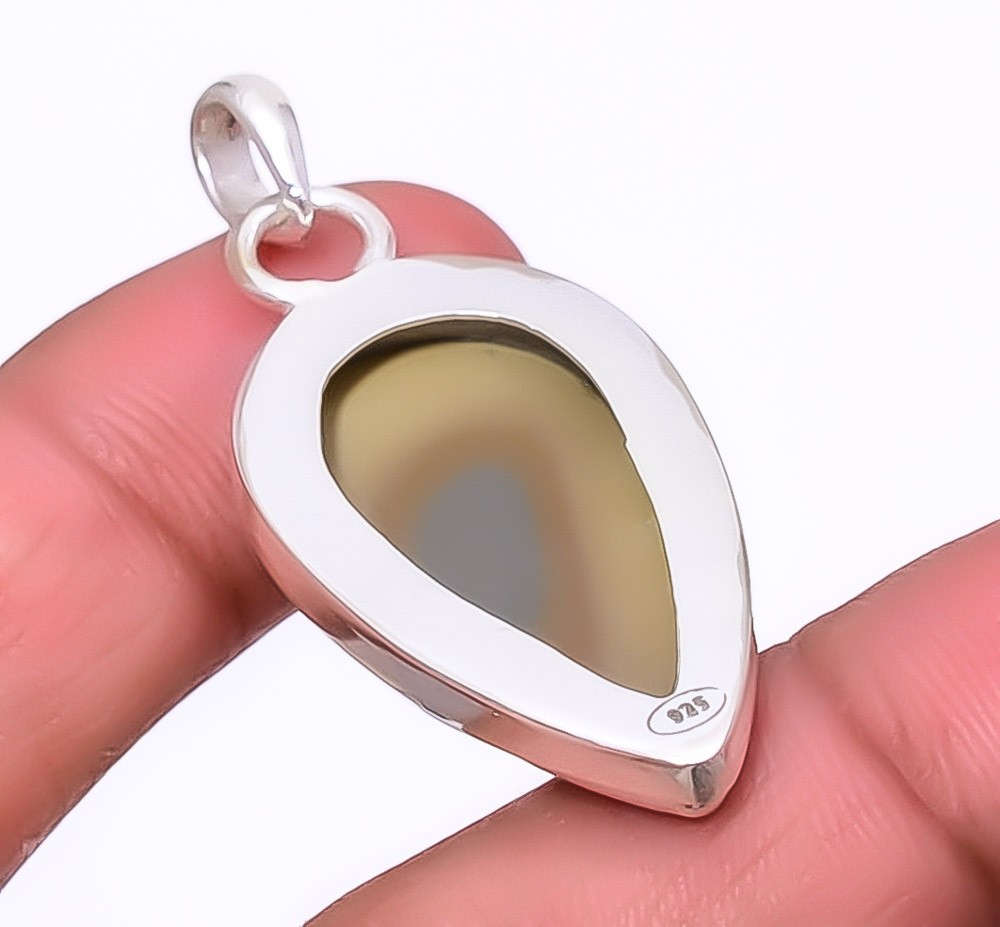 Royal Imperial Jasper 925 Sterling Silver Pendant 1.72″ P14026, Christmas Gift