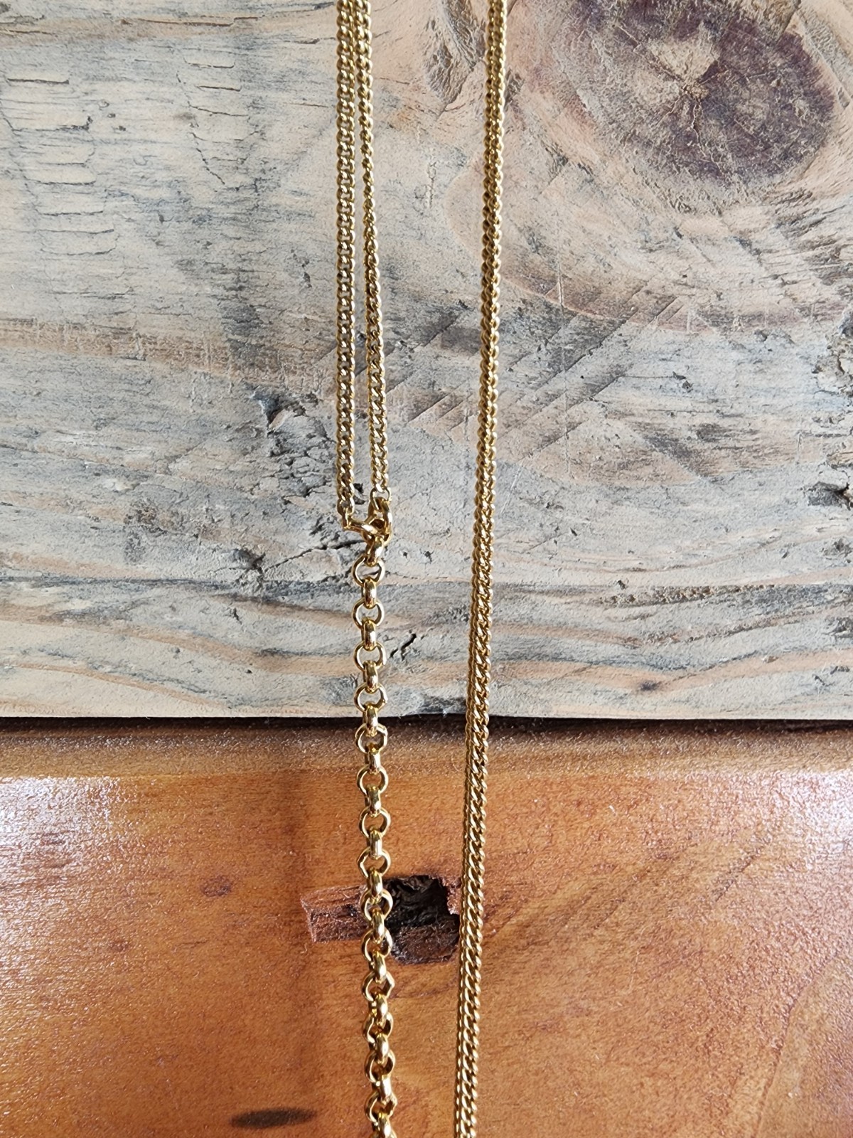 JUICY COUTURE Charm Necklace Safety Pin Strawberry Toggle Closure 17″
