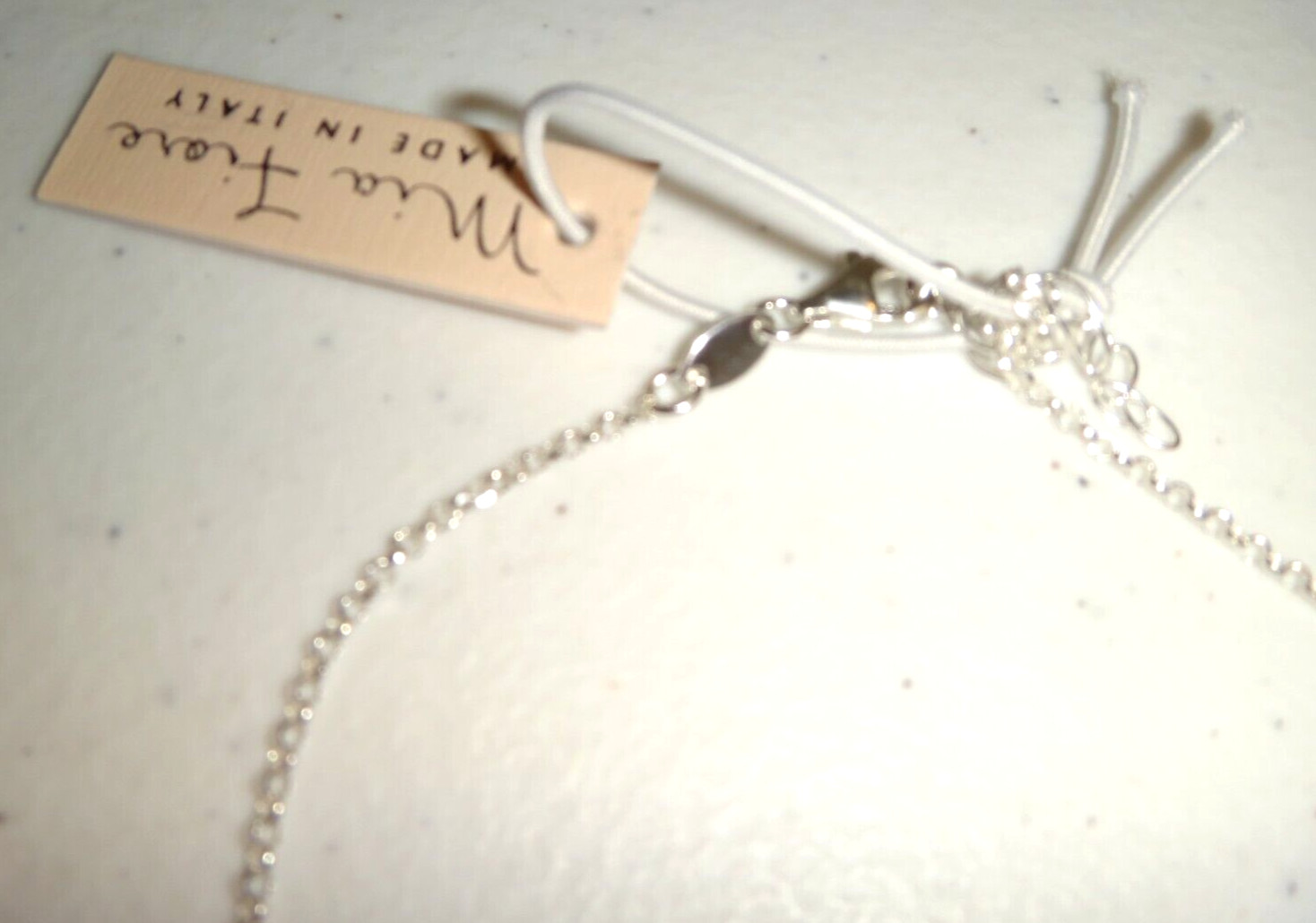 MIA FIORE Women’s 925 Sterling Silver Butterfly Necklace 17.5 in MADE IN ITALY