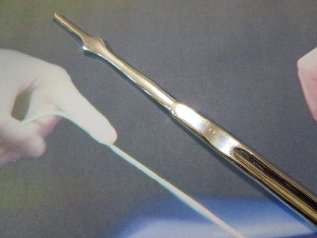 Bisturi chirurgico replica scala 1:1 in Argento 925-produzione artigiana