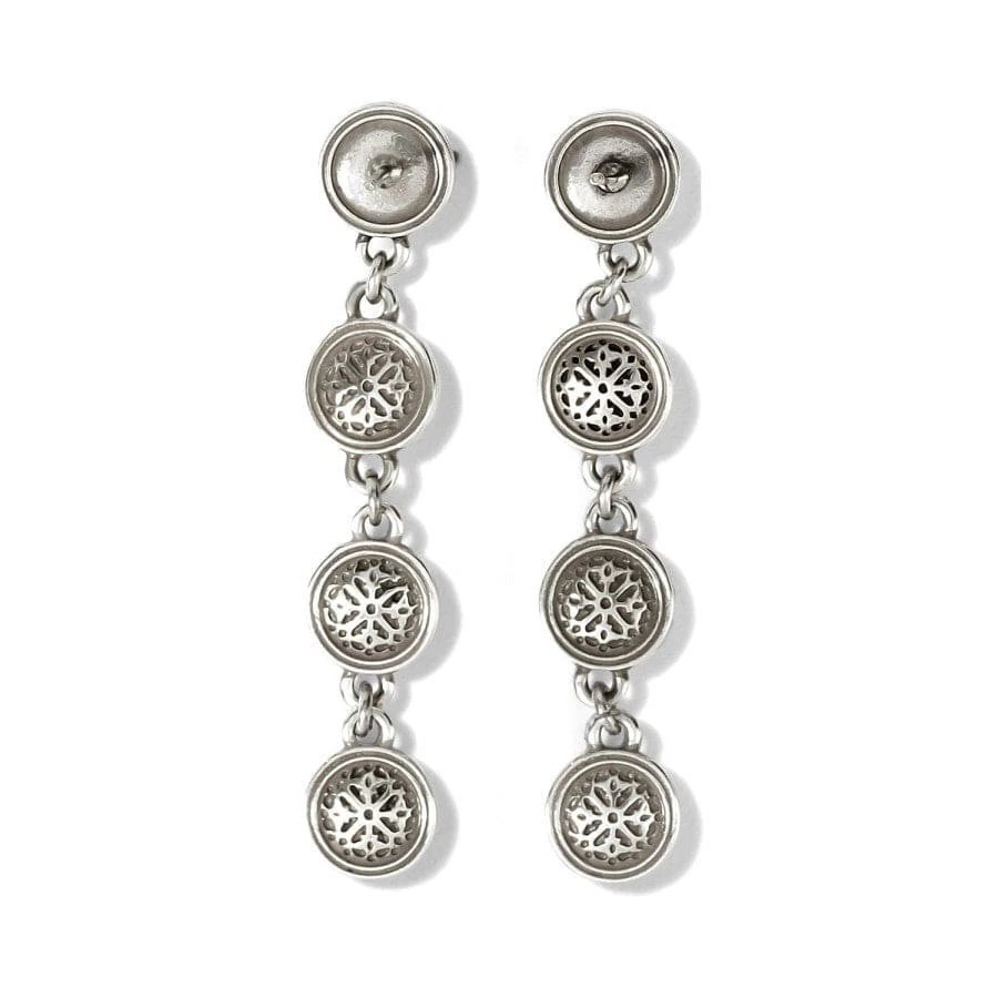 NWTag Brighton Ferrara MONETE LINK POST DROP Two-Tone Earrings MSRP $82
