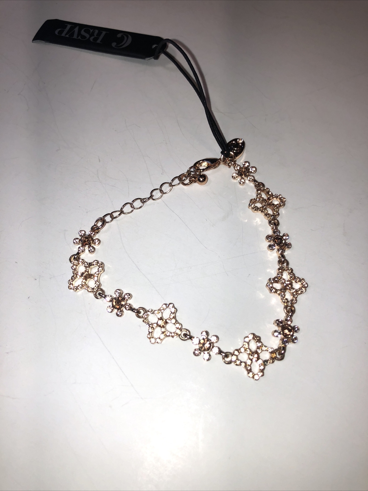 Rose Gold Tone Bracelet RSVP 6.5 – 8.5 Inches Brand New With Tags