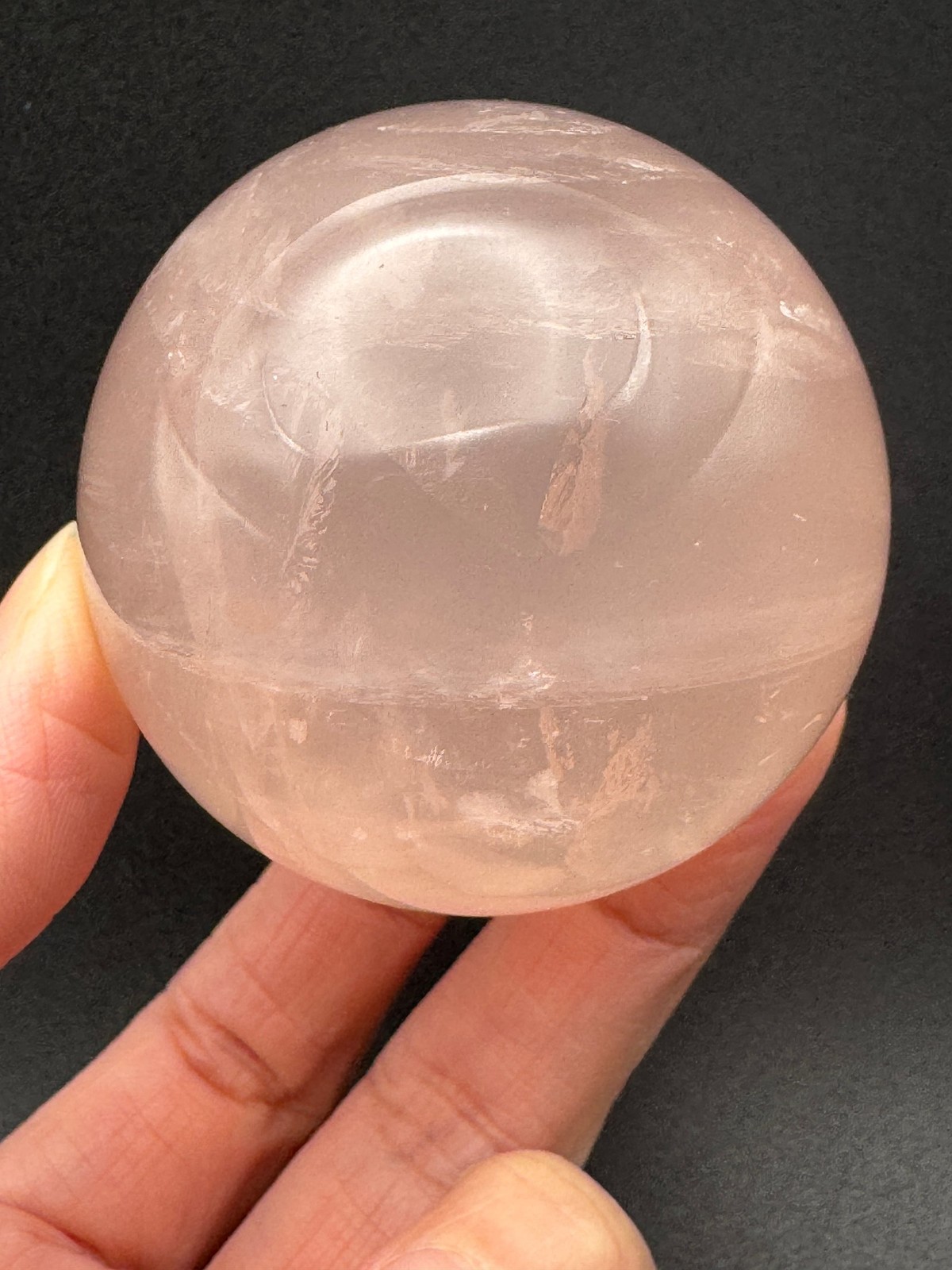 Handcrafted Natural Citrine Crystal Sphere for Prosperity