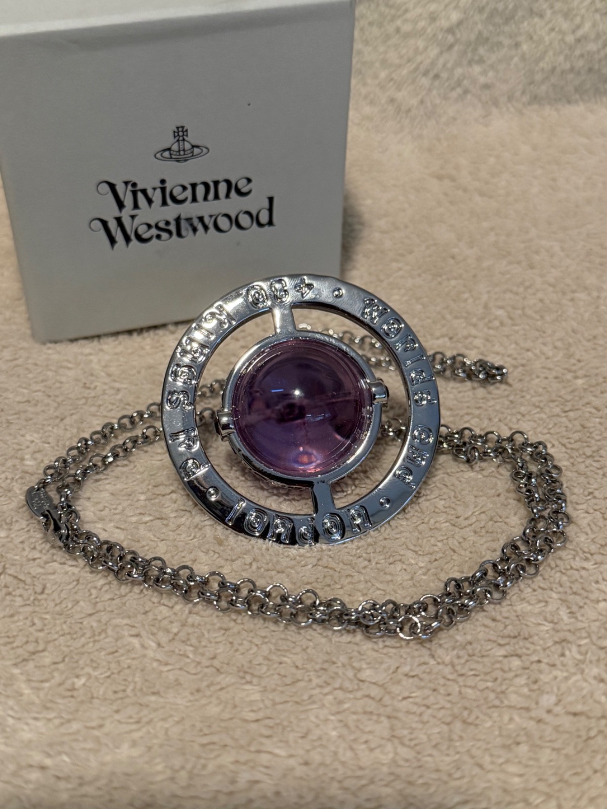 Vivienne Westwood large orb necklace
