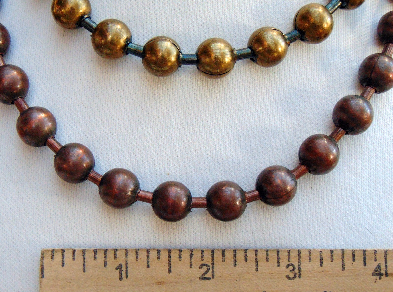 12mm CHUNKY BALL Chain Necklace NEW Colors ~ Dungeon, Medieval Brass, Mystic Red