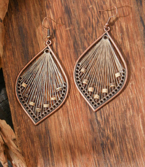 Set of 3 Pairs Earrings Womens Fashion Earring Lot Drop Dangle Big Multi Colored