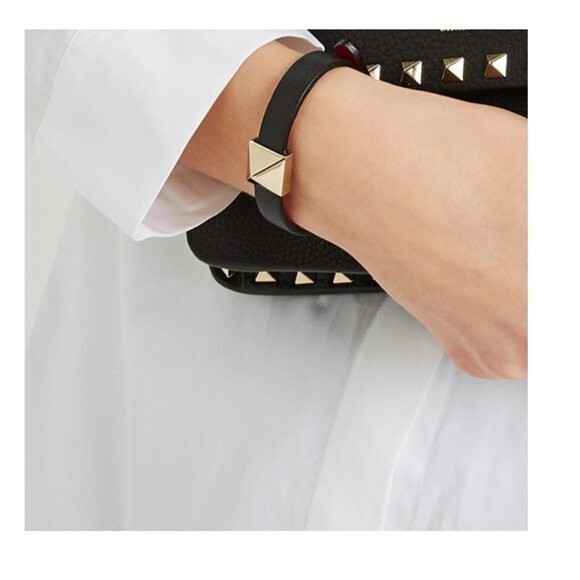 NEW Valentino Rockstud leather bracelet