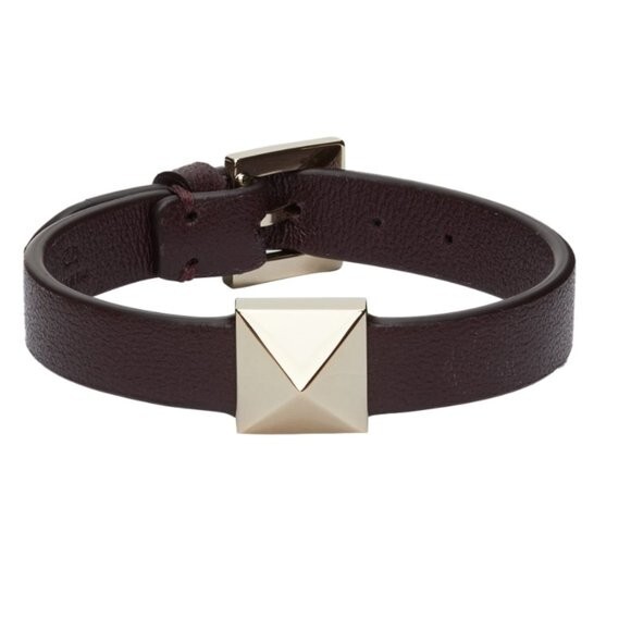 NEW Valentino Rockstud leather bracelet