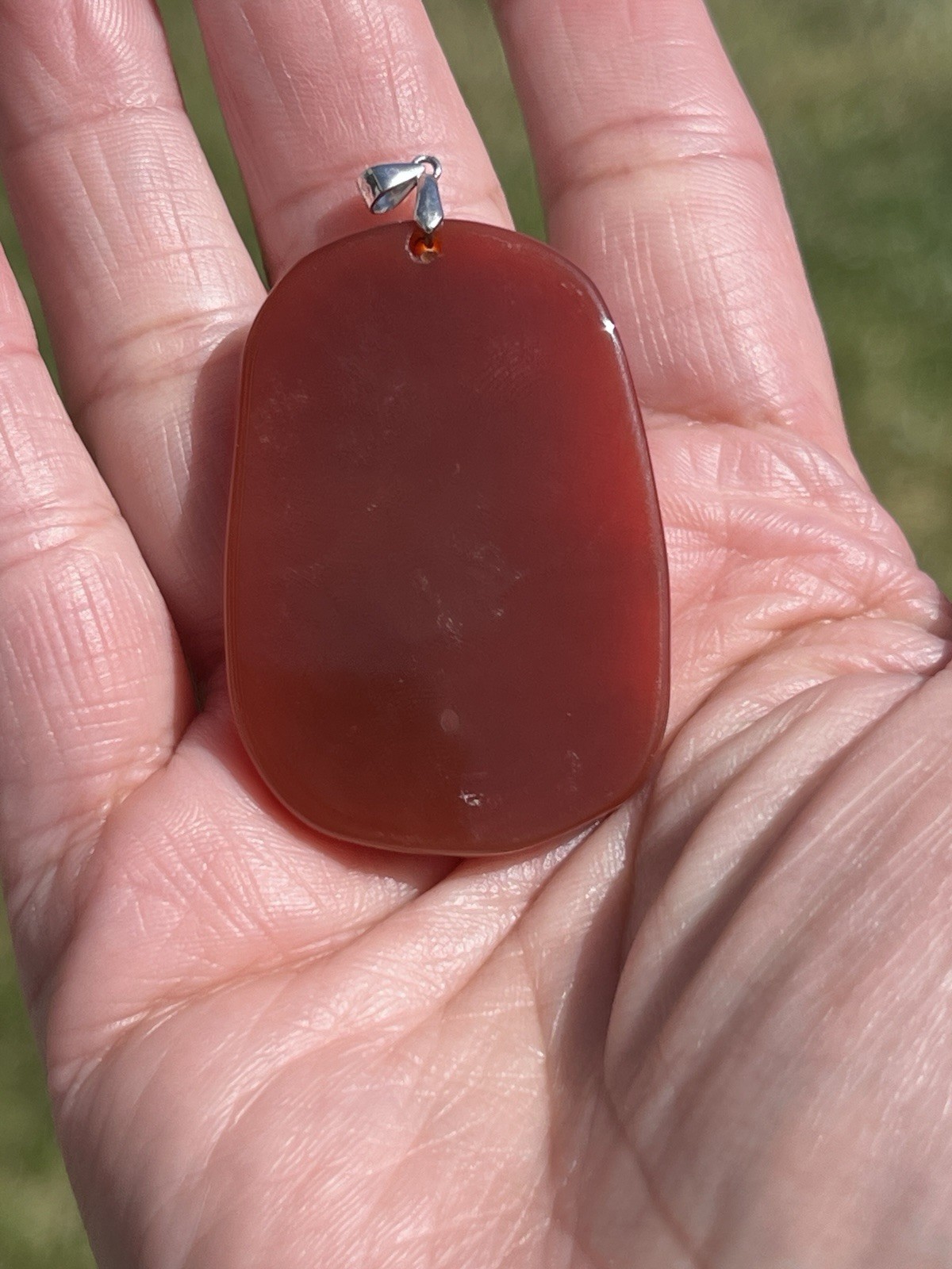 Carnelian Chinese Zodiac Rat Pendant – See Pics for measurements